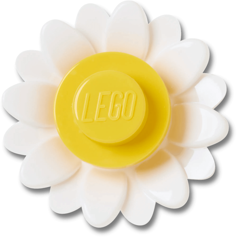 White Flower Jibbitz