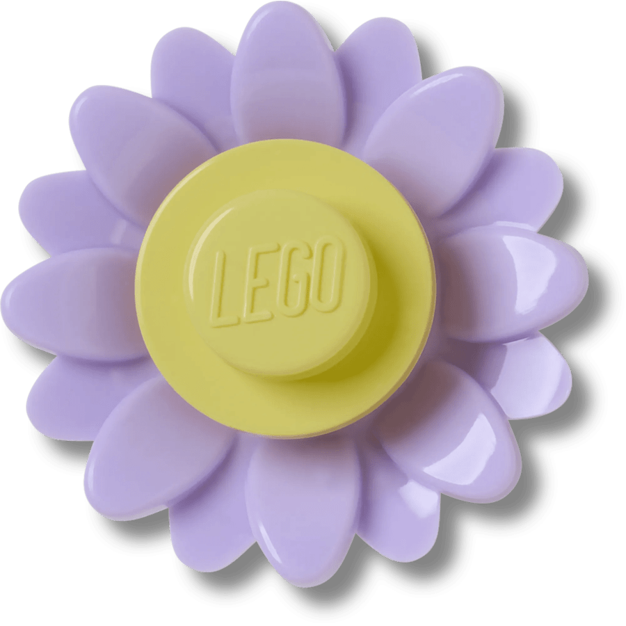Purple Flower Jibbitz