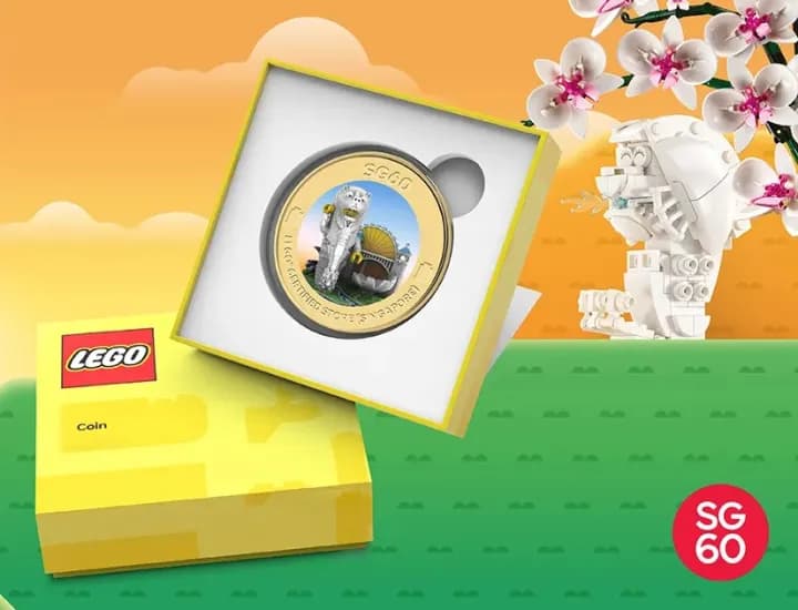 LEGO Certified Store (Singapore) SG60 Coin
