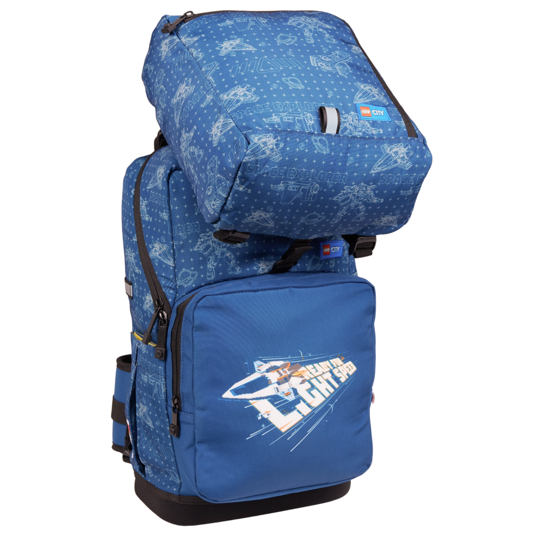City Space Explorer Backpack with Gym Bag