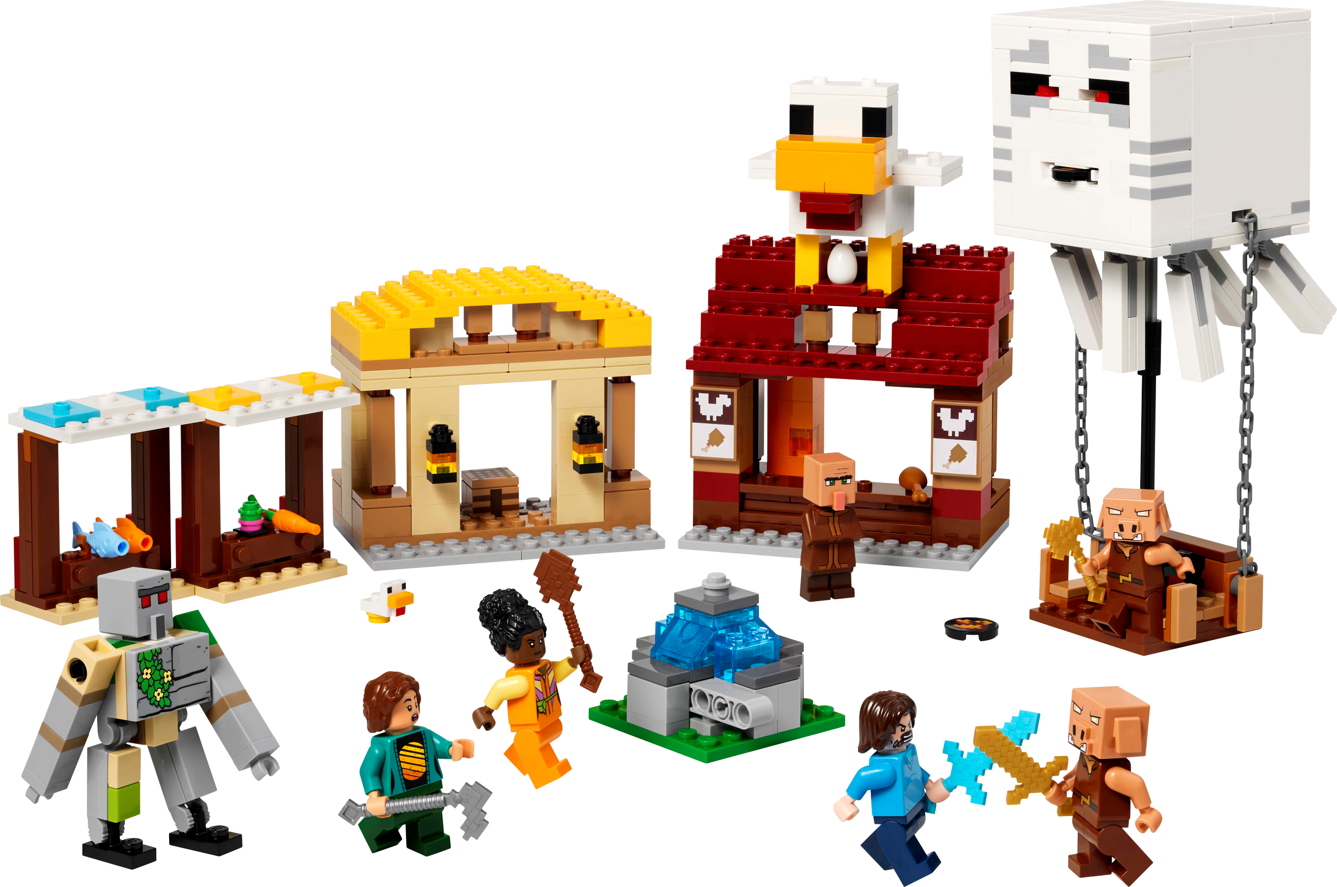 The Ghast Balloon Village Attack