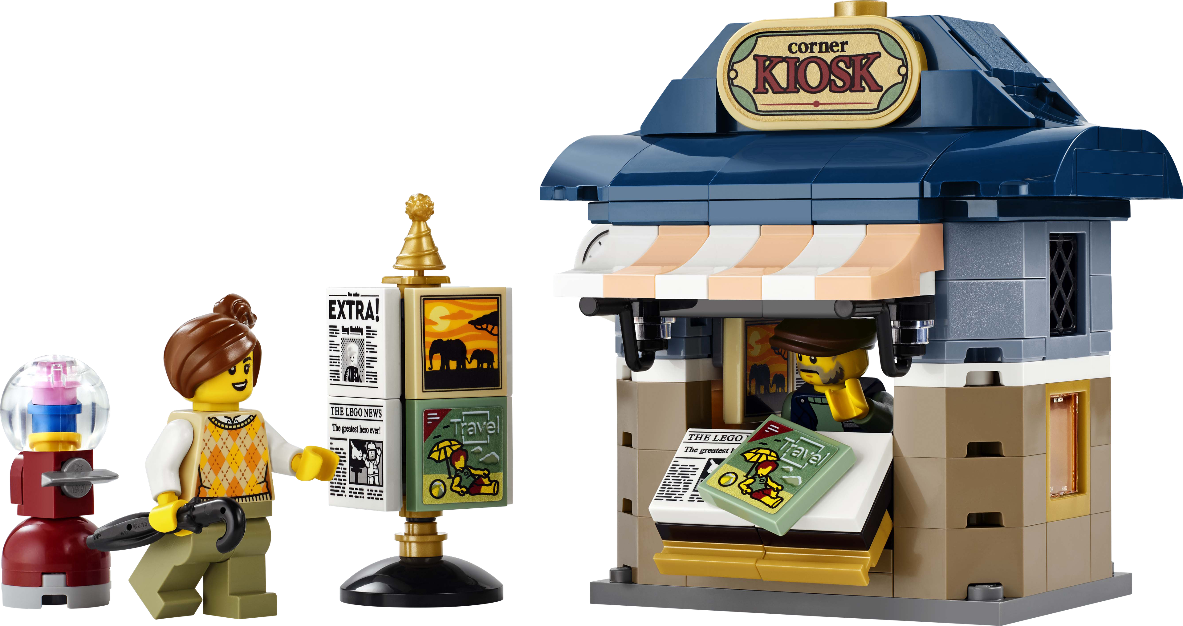 Corner Kiosk