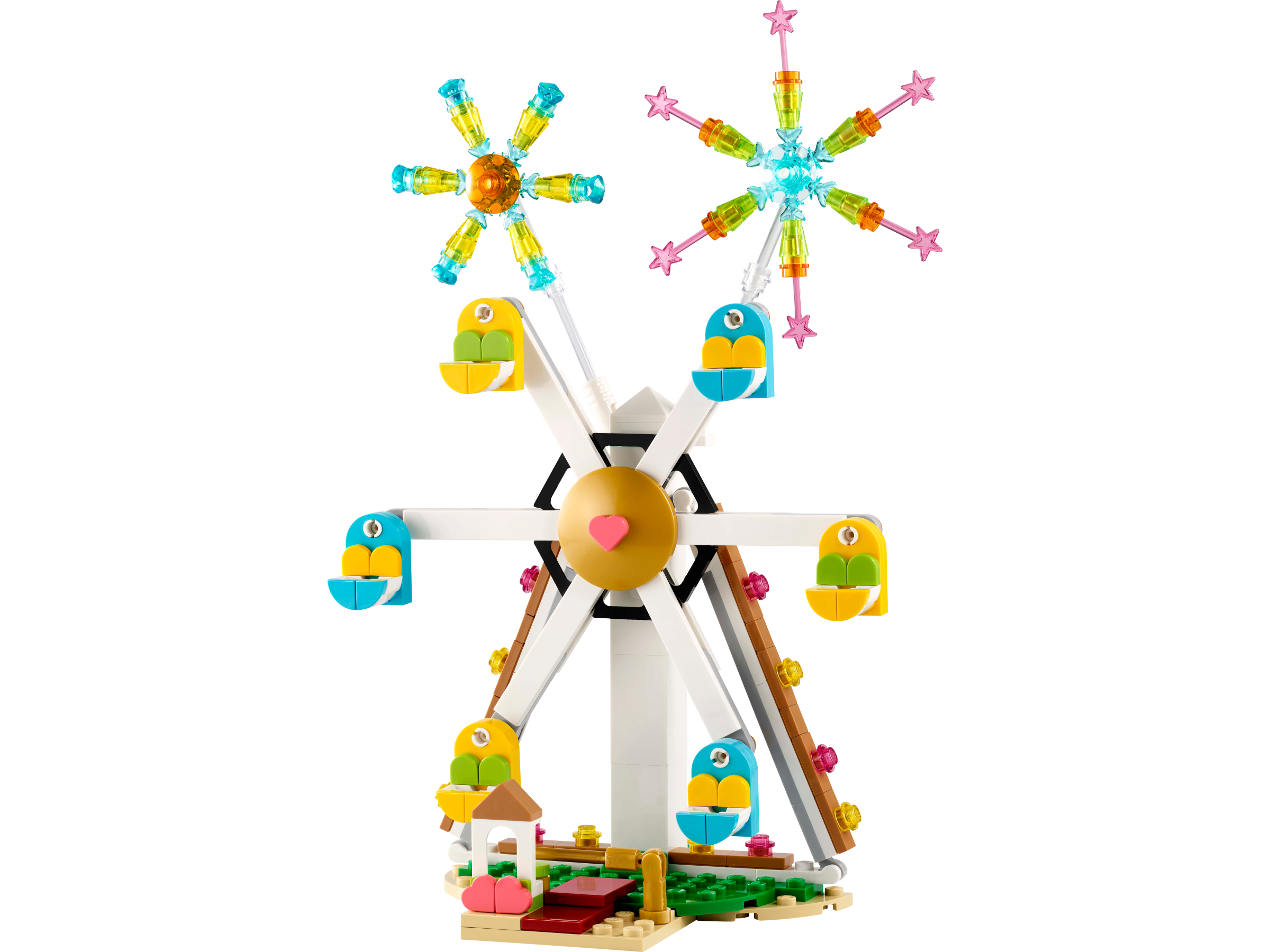 Celebration: Ferris Wheel with Fireworks