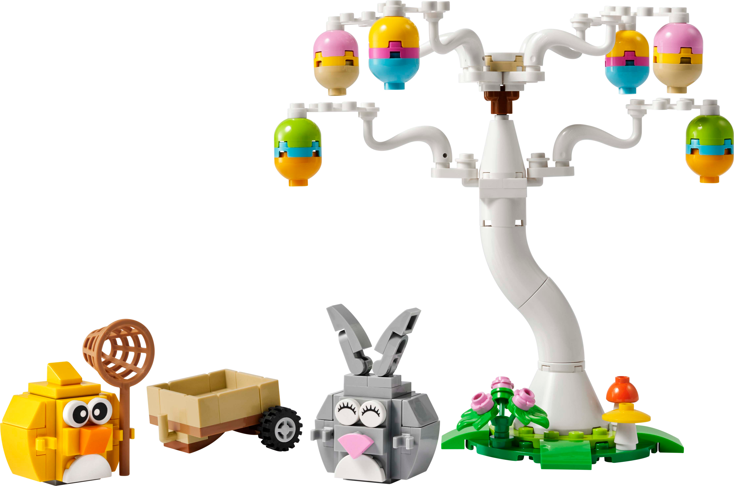 Easter Bunny and Chick Egg Hunt