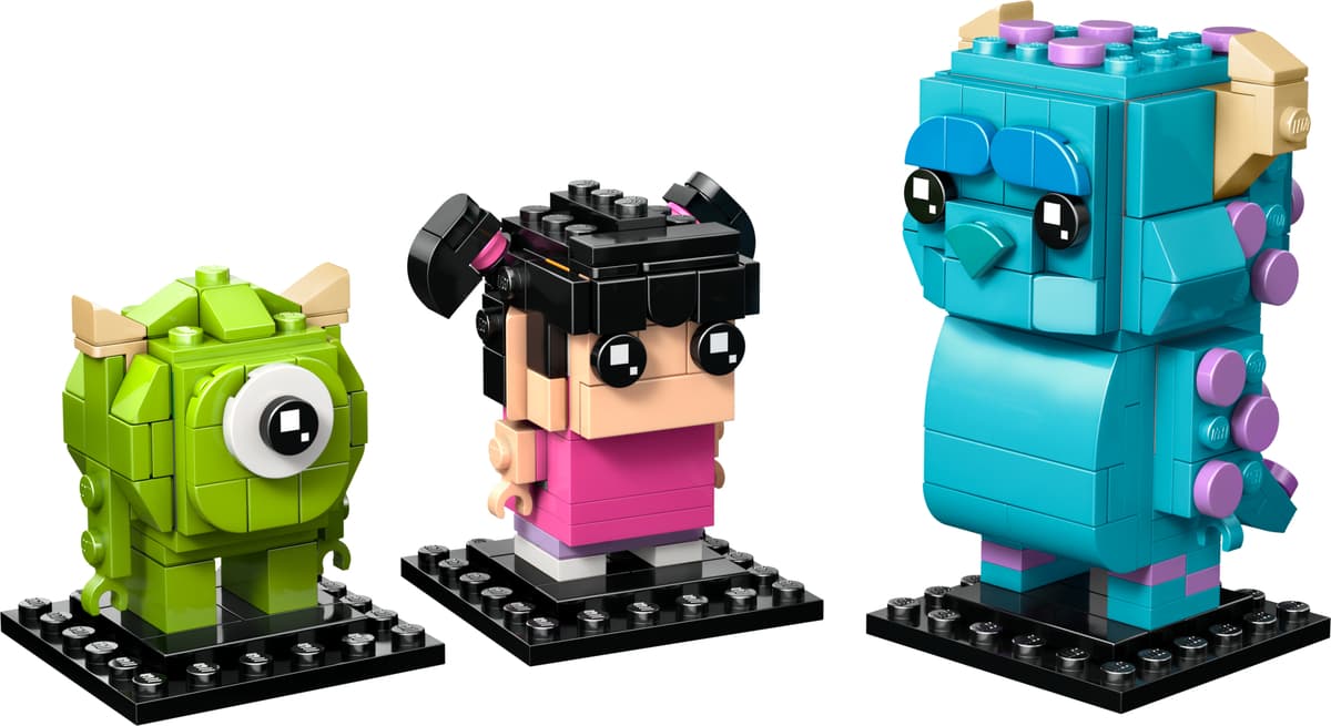 Sulley, Mike and Boo Figures