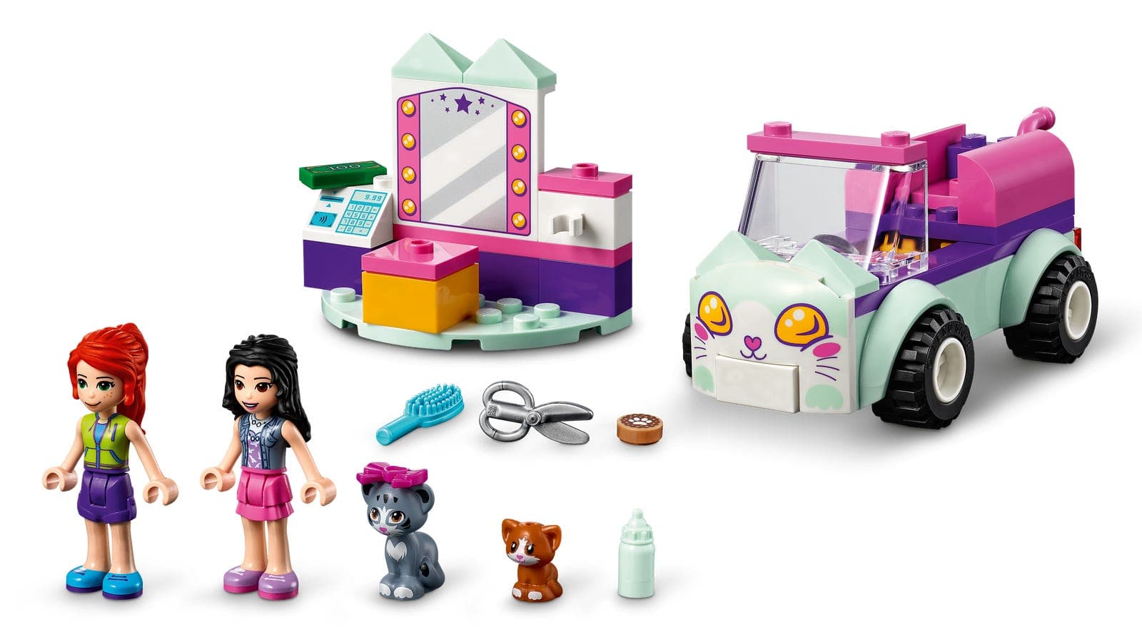 Cat Grooming Car