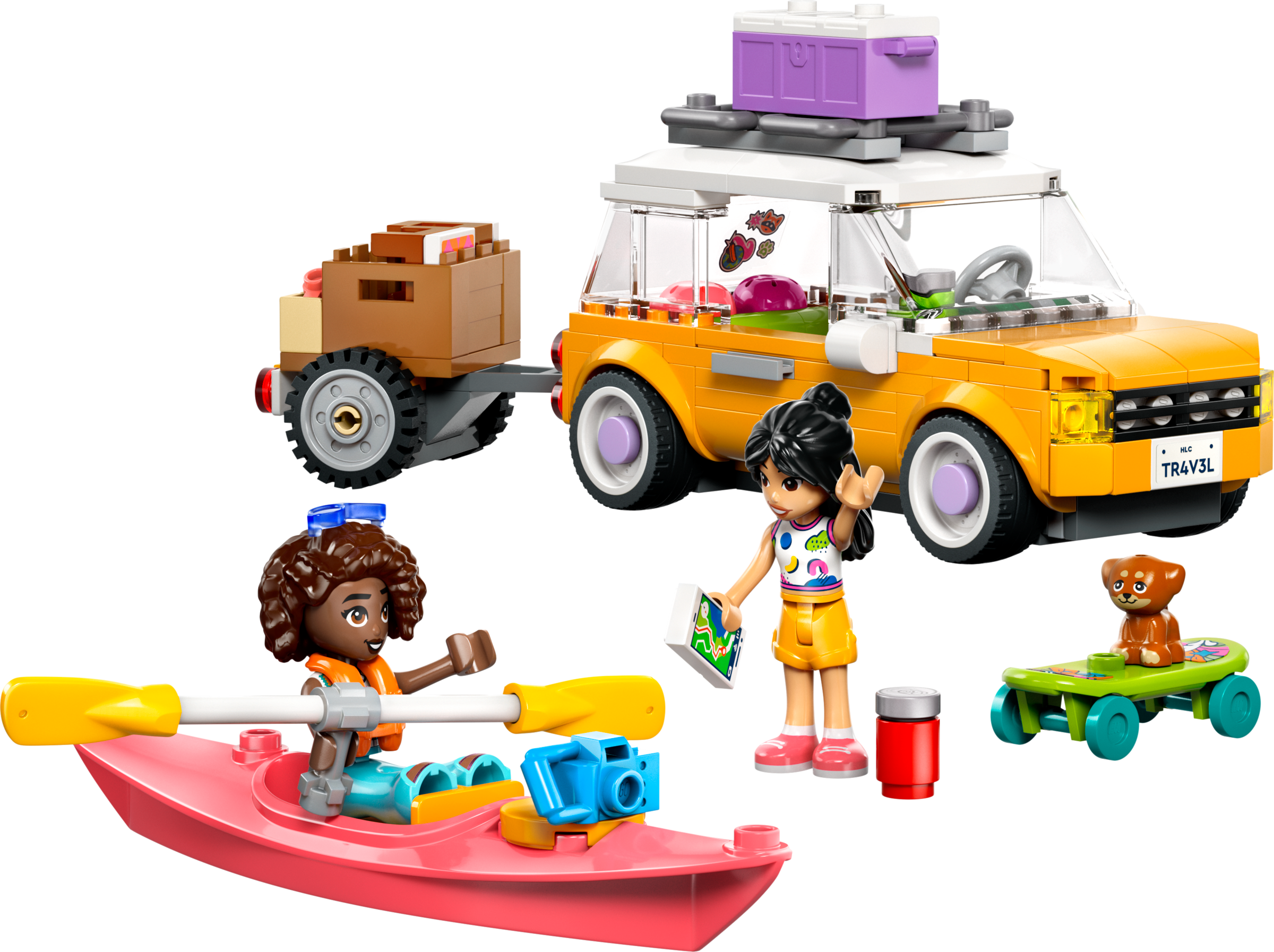 Friendship Road-Trip Travel Car
