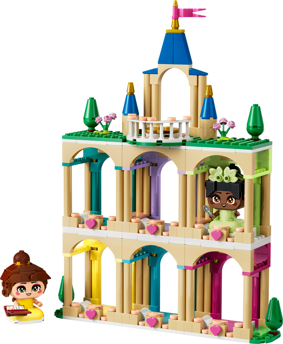 Mini Belle & Tiana with Castle