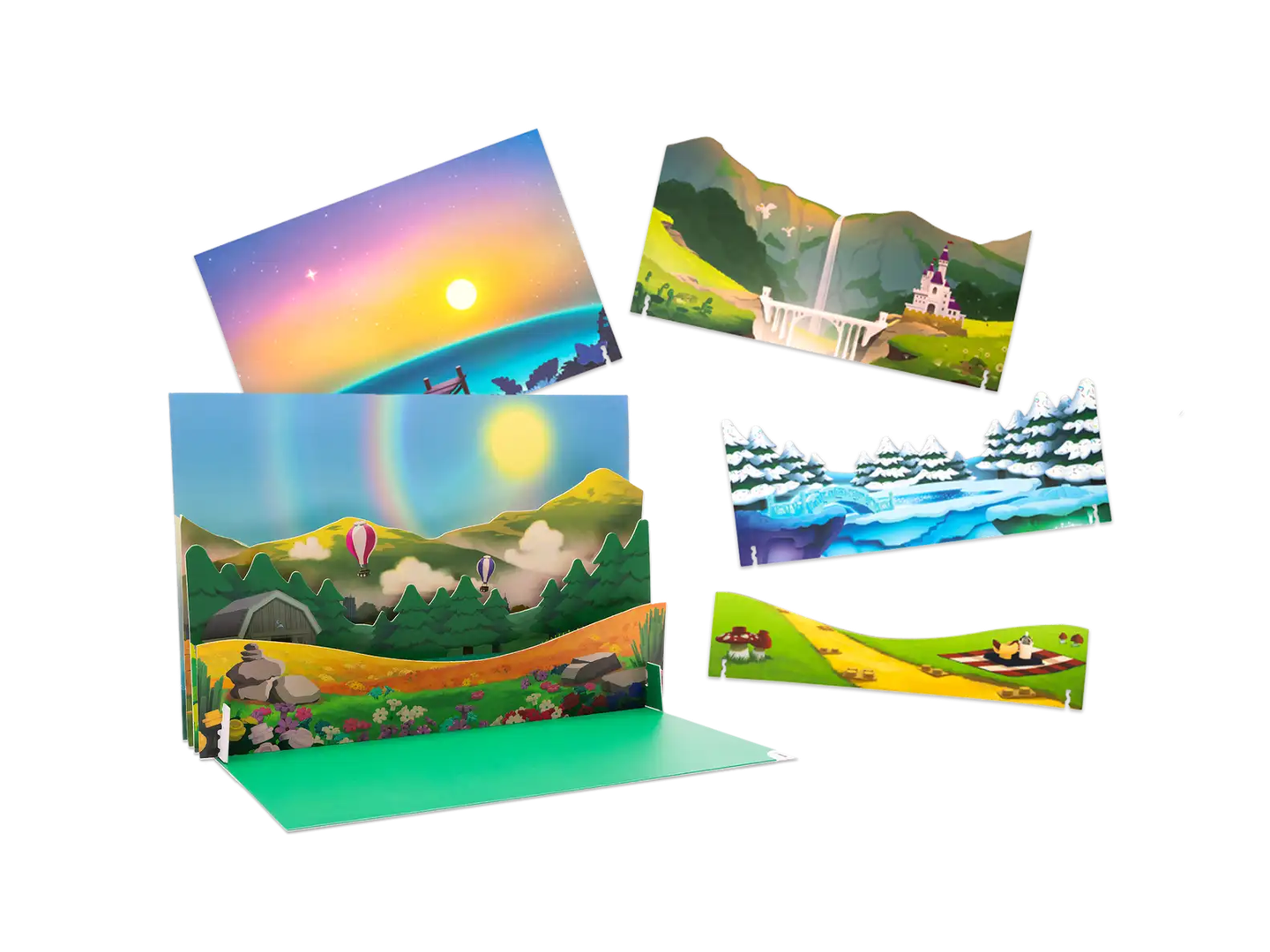 Nature Play Scene