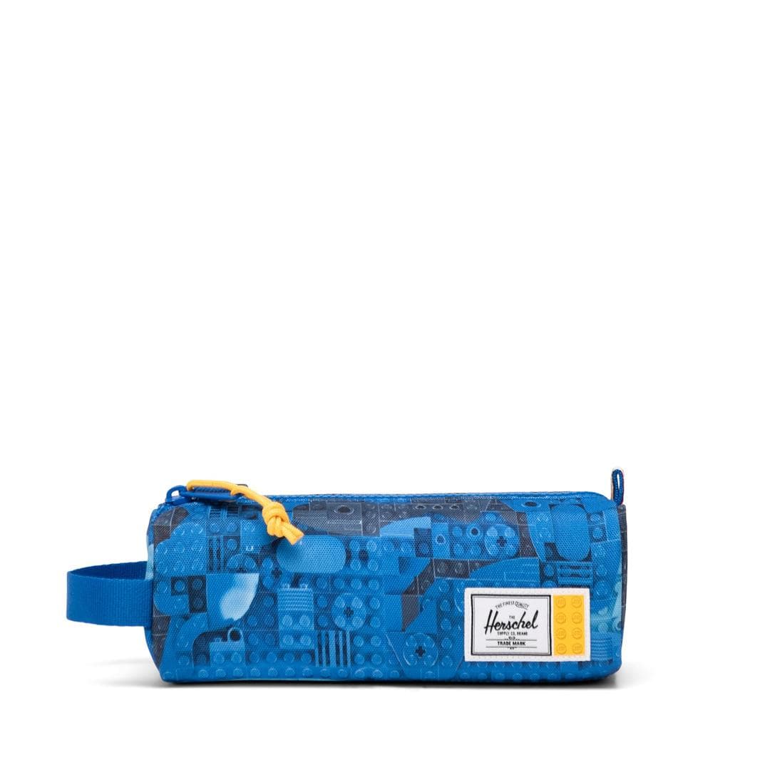 Settlement Pencil Case Little Herschel - Abstract Bricks Blue