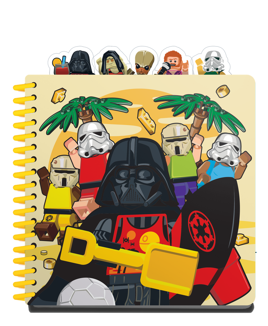 Star Wars Vacation Tab Dotted Notebook