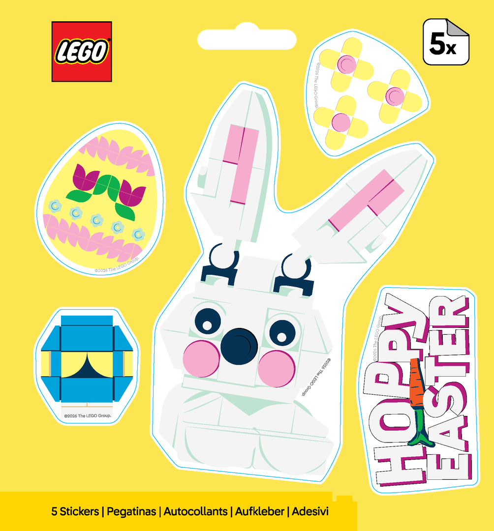 Easter Rabbit Stickers