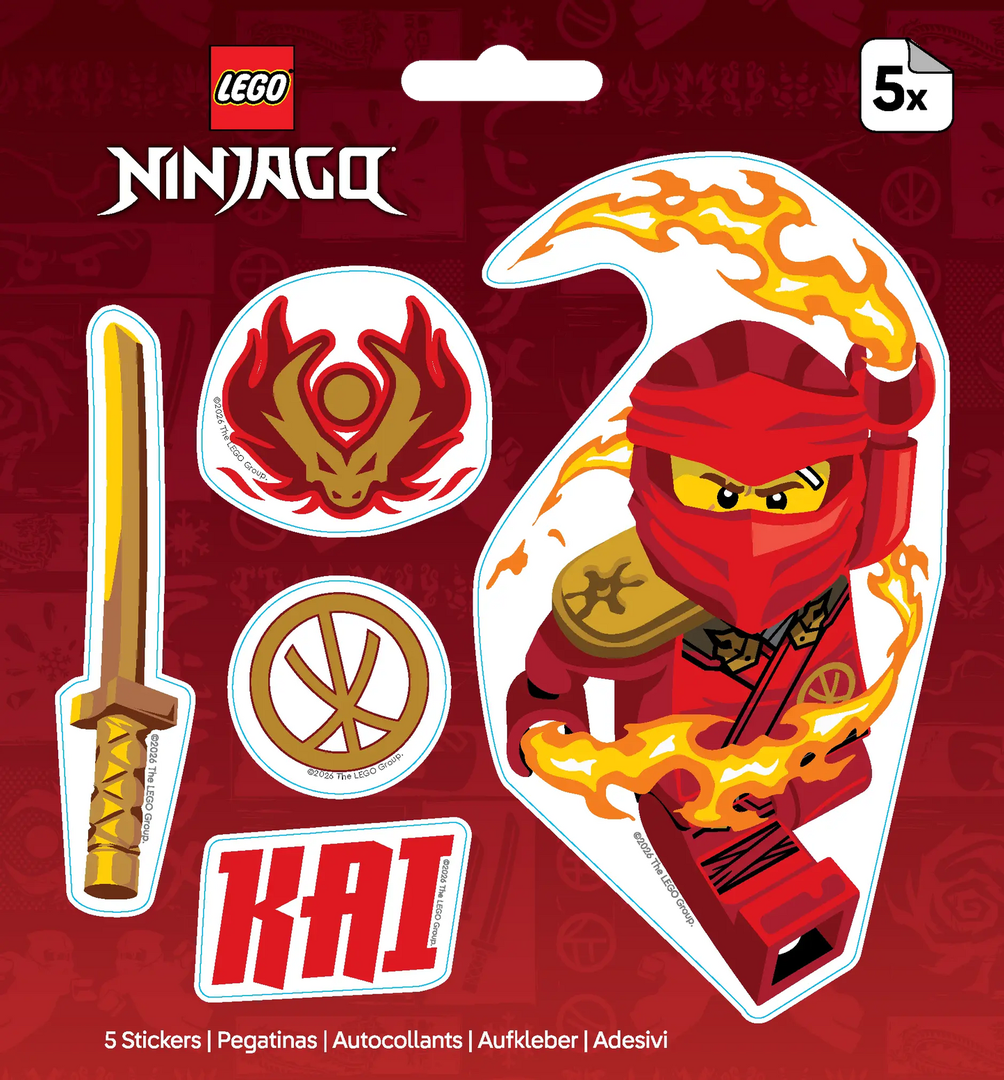 Ninjago Kai Stickers