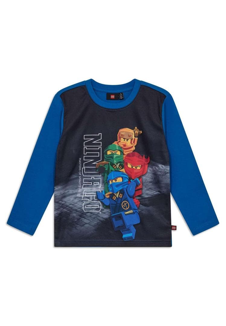 Ninjago Masters of Spinjitzu Long Sleeve T-Shirt - Blue