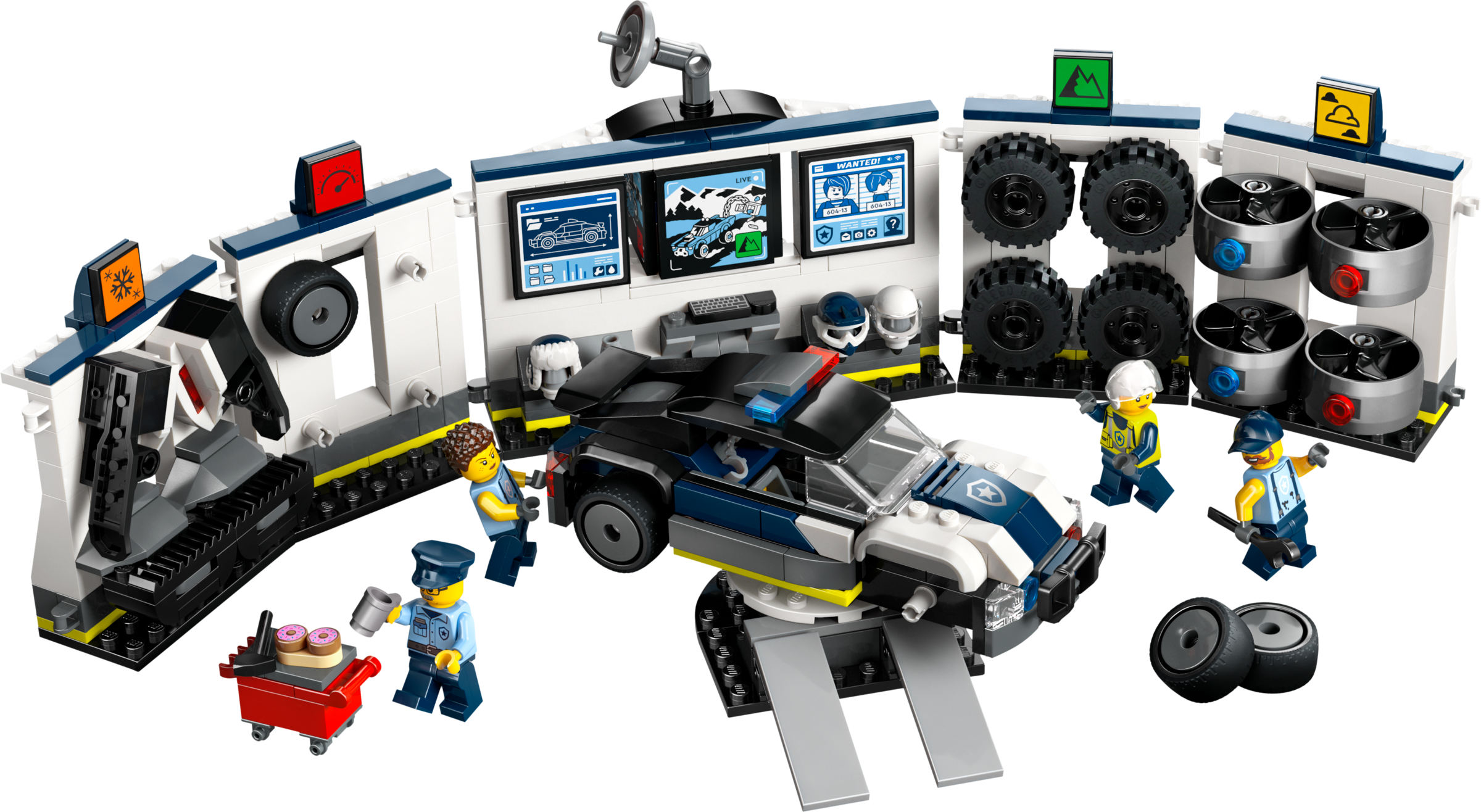 Custom Police Car garage