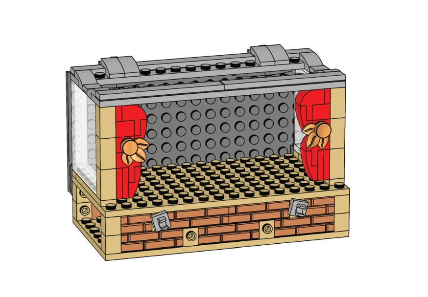 I [Heart] LEGO Store Katowice Tile