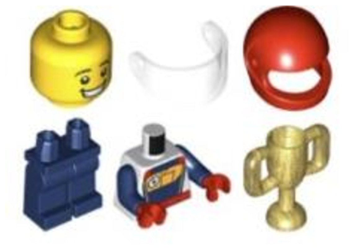 Racer Minifigure