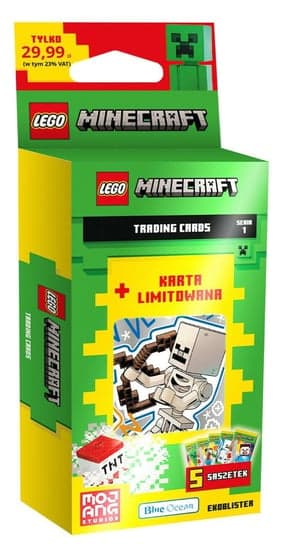Minecraft Trading Cards Series 1 - Eco-Blister (Polish Version)