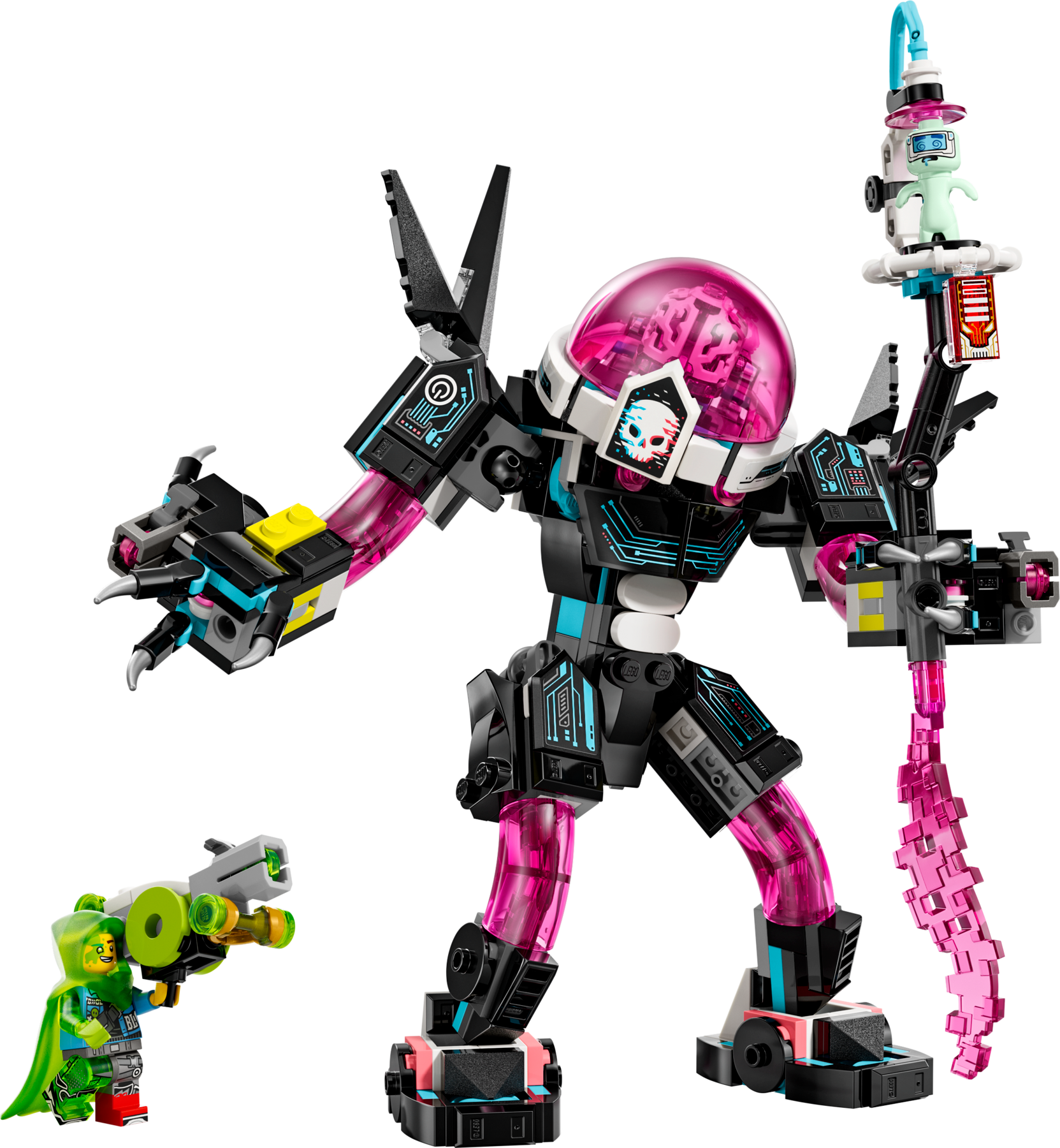 Mateo vs. Cyber Brain Mech