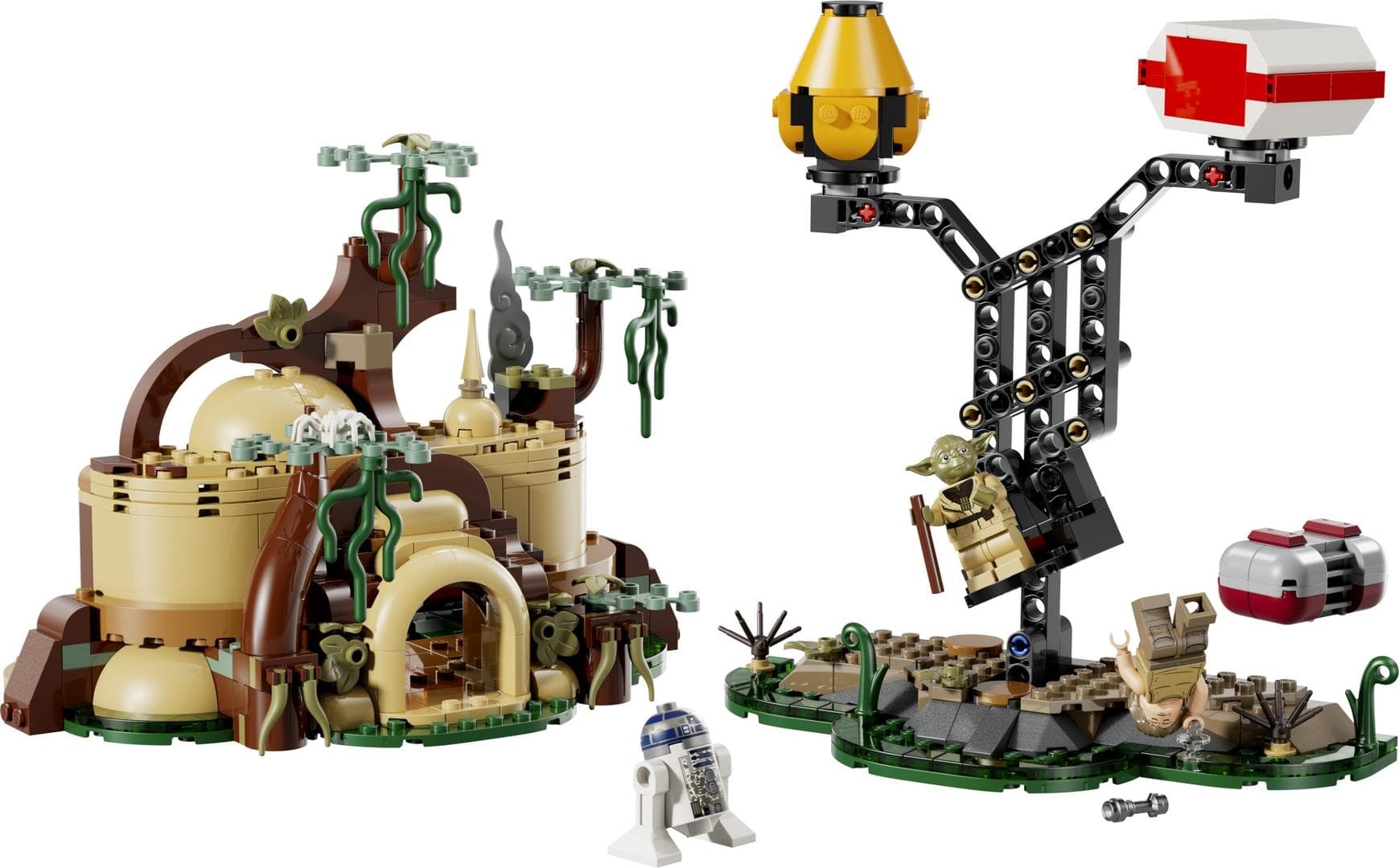 Yoda's Hut and Jedi Training