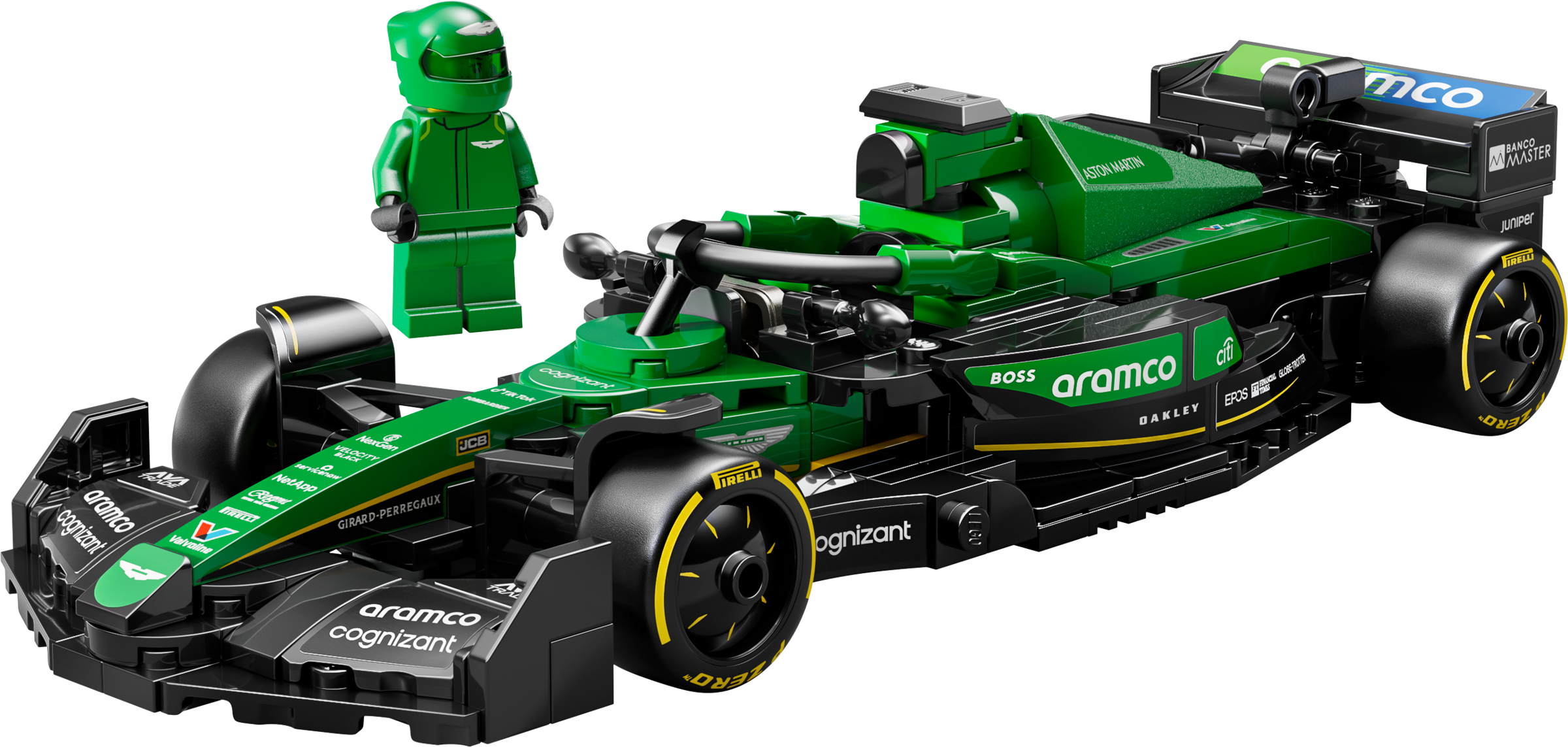 Aston Martin Aramco F1 AMR24 Race Car