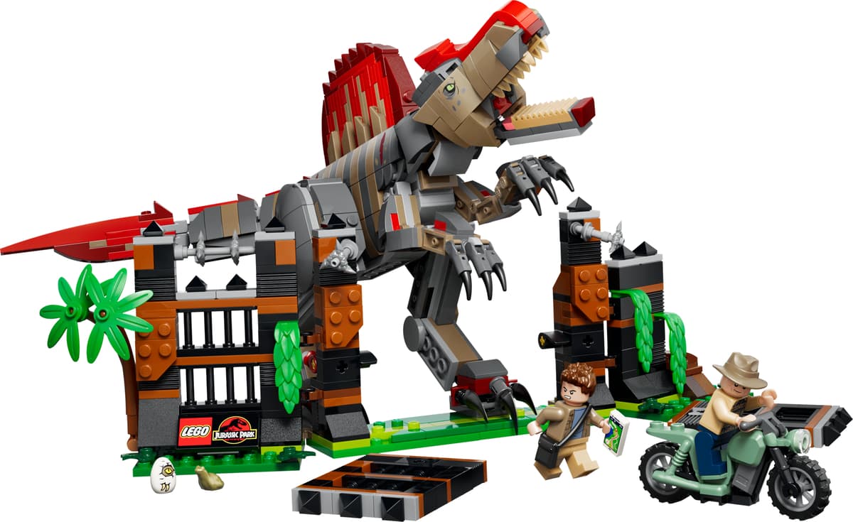Spinosaurus Dinosaur Escape