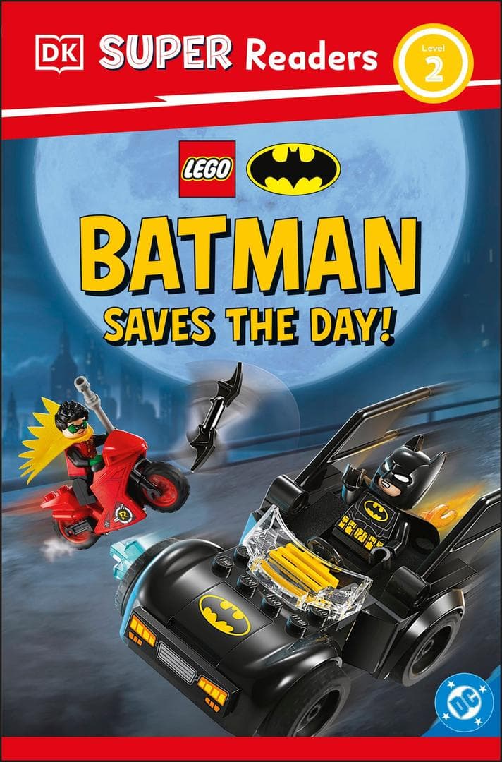 DK Super Readers Level 2: DC Comics Super Heroes: Batman: Batman Saves the Day
