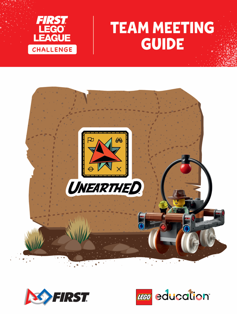 UNEARTHED Team Meeting Guide (FLL Challenge)