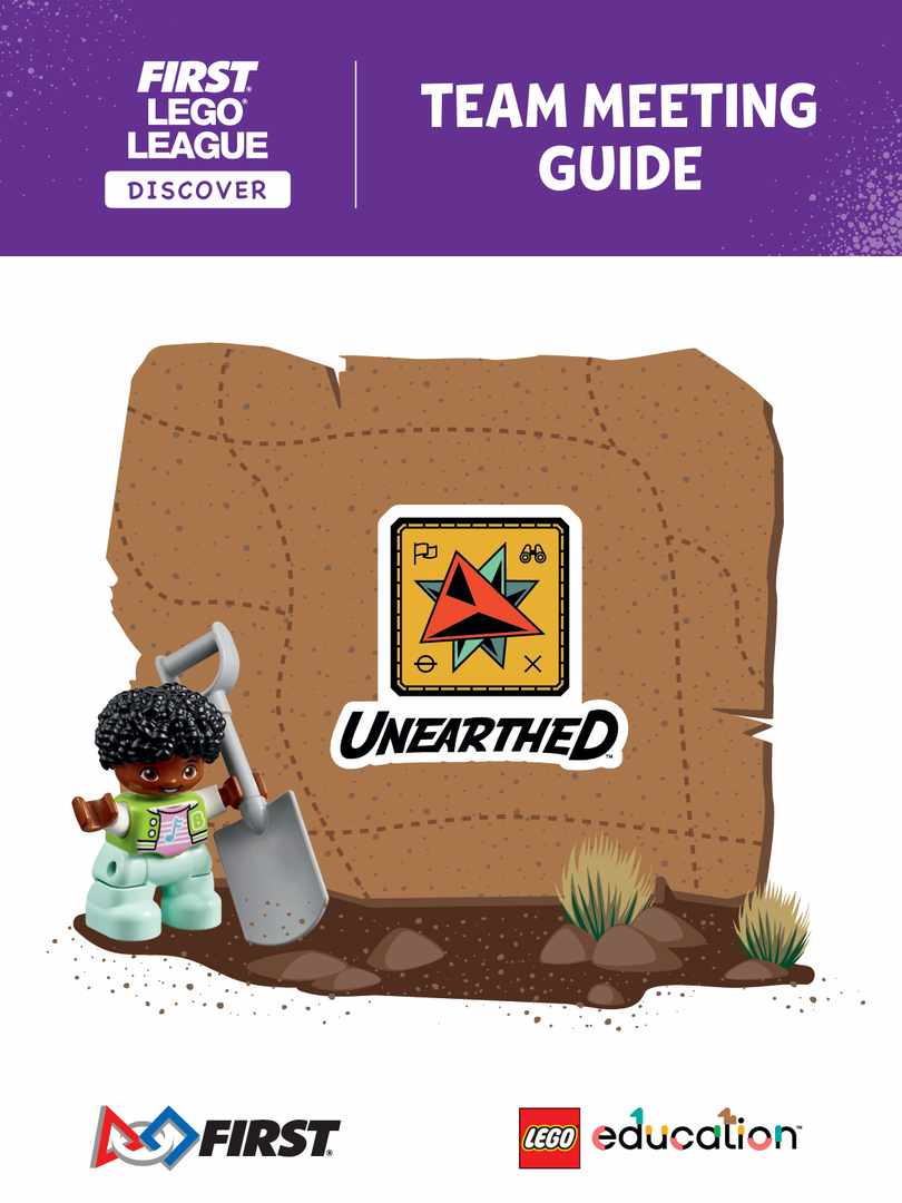 UNEARTHED Team Meeting Guide (FLL Discover)