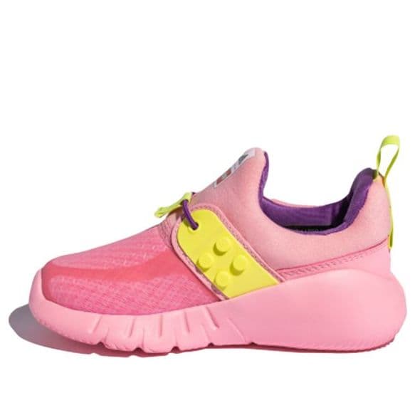 adidas RapidaZen x LEGO (Light Pink Semi Frozen Yellow) - Infant Shoes