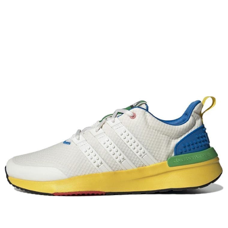 adidas Racer TR21 x LEGO (White Eqt Yellow) - Men's Shoes