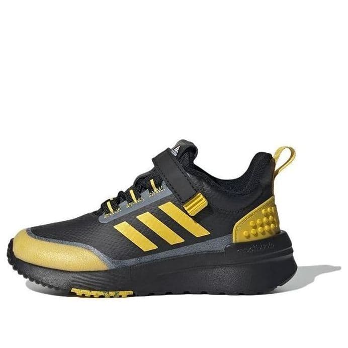adidas Racer TR x LEGO (Black Equipment Yellow) - Little Kids' Shoes