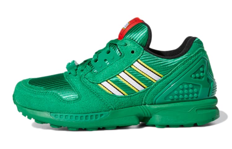 adidas ZX 8000 J x LEGO (Color Pack - Green) - Kids' Shoes