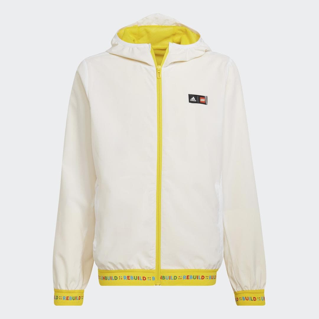 adidas x LEGO White Play Windbreaker