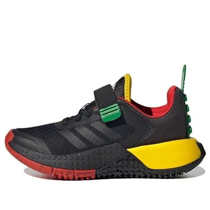 adidas Sport DNA x LEGO (Black Red) - Little Kids' Shoes