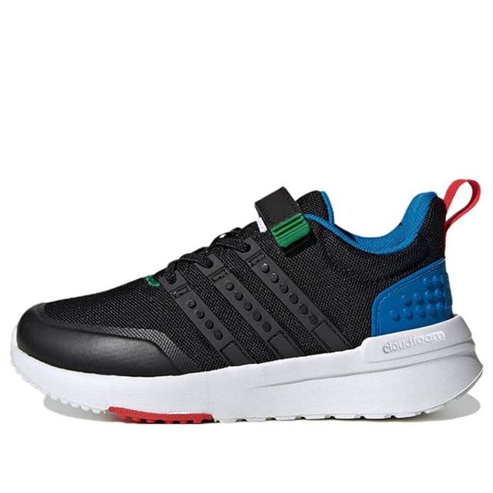 adidas Racer TR21 x LEGO (Black Shock Blue) - Kids' Shoes