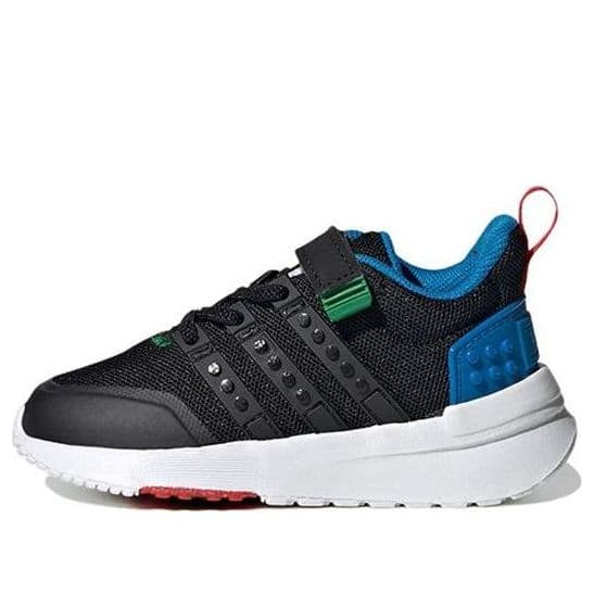 adidas Racer TR21 x LEGO (Black Shock Blue) - Infant Shoes
