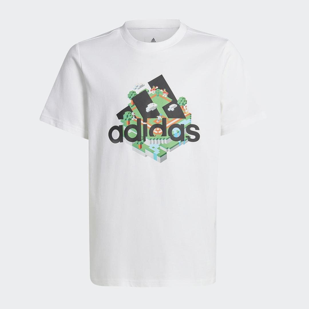 adidas x LEGO White Graphic Tee