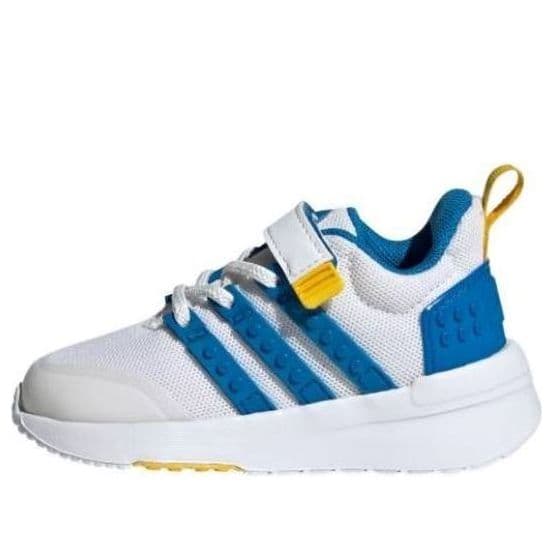 adidas Racer TR21 x LEGO (White Shock Blue Yellow) - Infant Shoes
