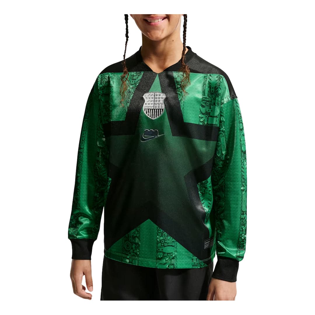 Nike x LEGO Collection Big Kids' Goalkeeper Jersey - Black