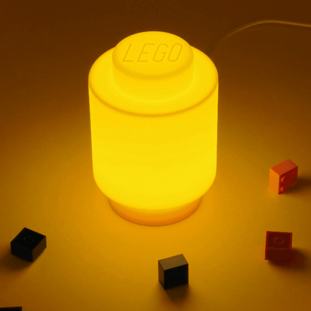 Brick 1 x 1 Round Lamp