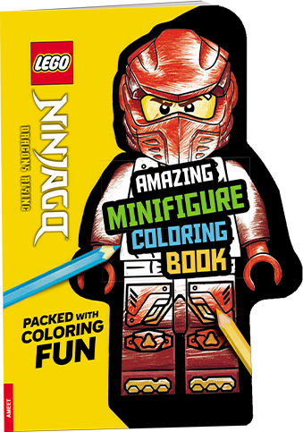 Ninjago: Amazing Minifigure Coloring Book
