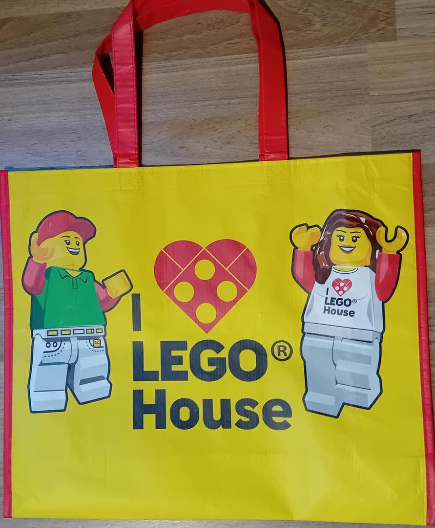 I [HEART] LEGO House Shopping Bag