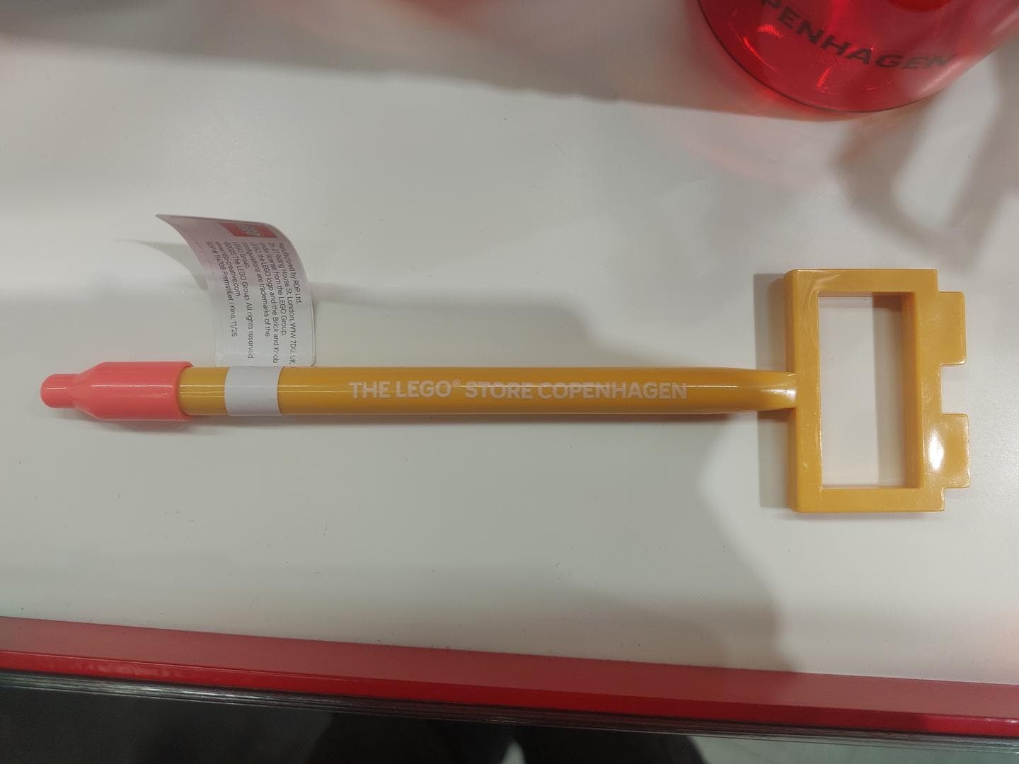 Copenhagen Pen - Yellow-Orange