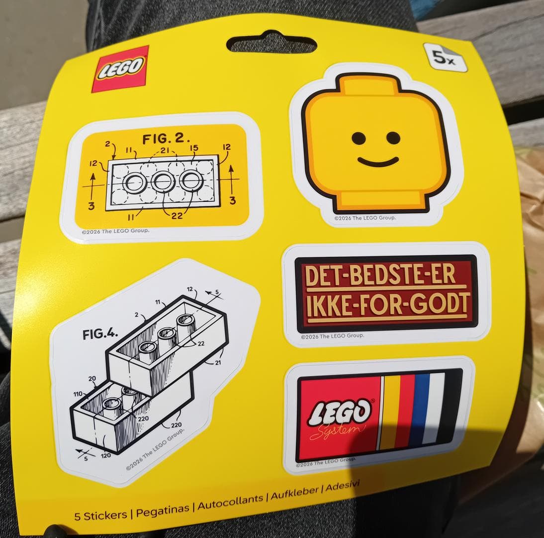 Classic LEGO Stickers