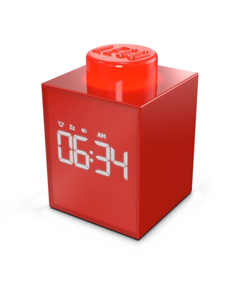 Brick 1 x 1 Alarm Clock (Red)