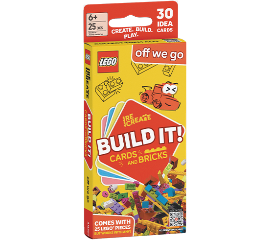 ReCreate Activity Cards Built it! Off We Go