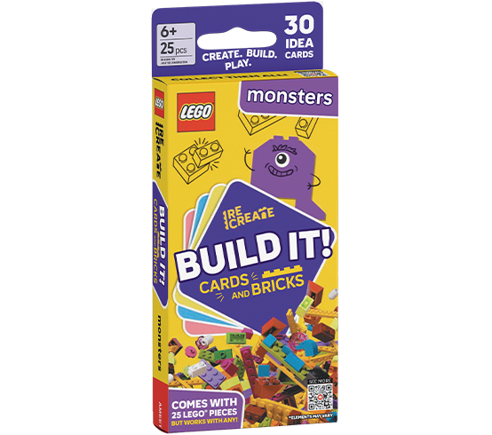ReCreate Activity Cards: Built it! Monsters