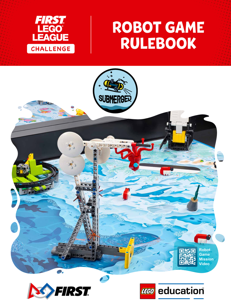 SUBMERGED Robot Game Rulebook (FLL Challenge)