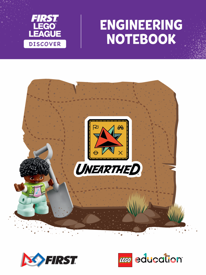 UNEARTHED Engineering Notebook (FLL Discover)